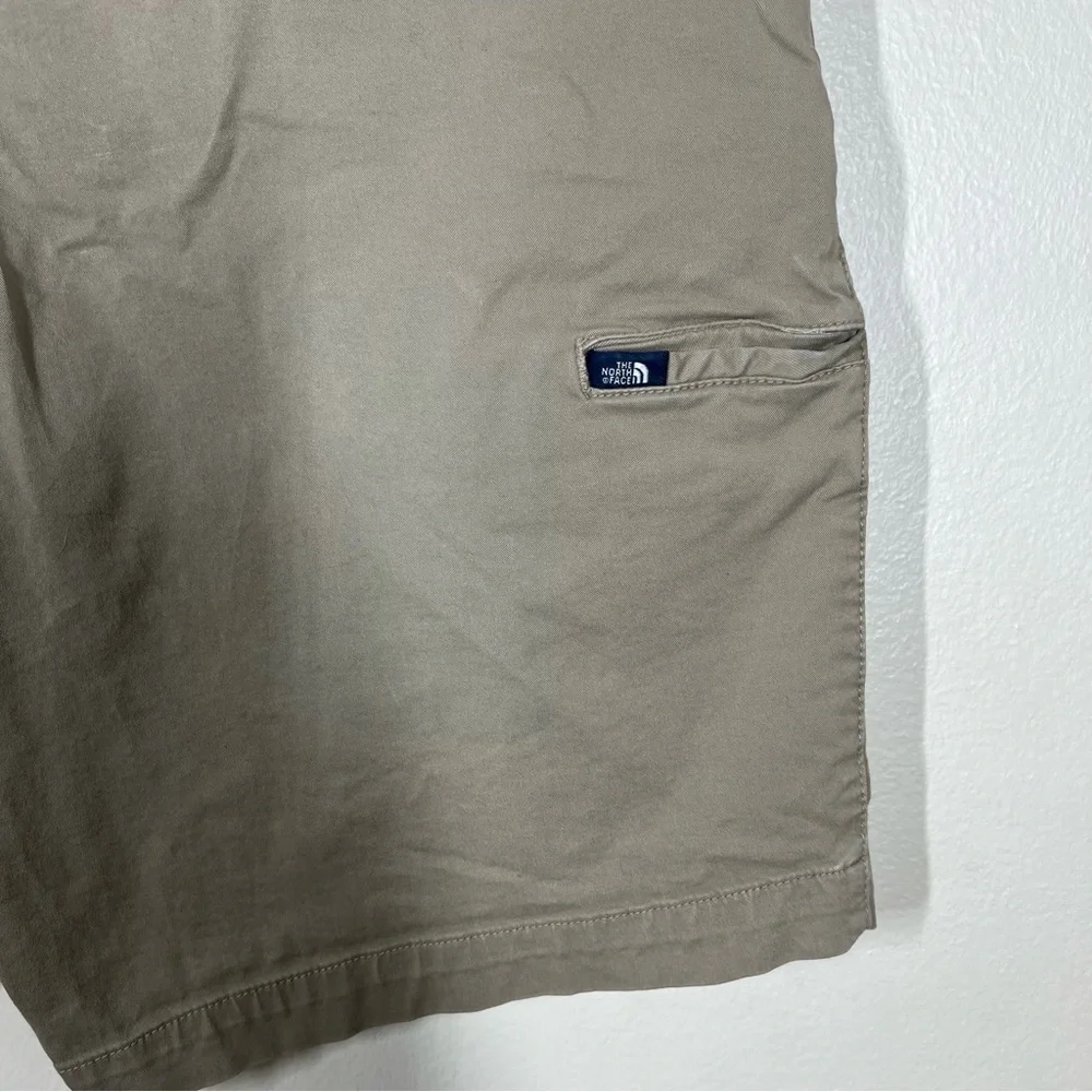 The North Face Men’s Khaki Tan Cotton Casual Shorts Size 36 Regular
